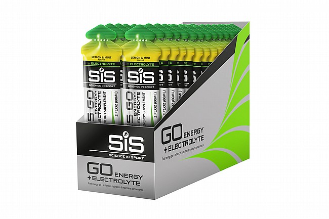 Science In Sport GO Energy + Electrolytes Gel (30 pack) Lemon and Mint