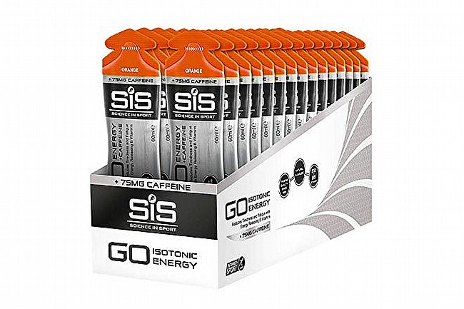 Science In Sport GO Energy + Caffeine Gels (30 pack) Orange