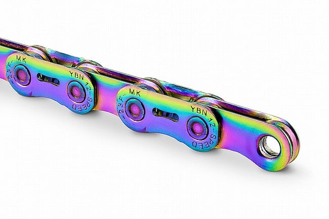 YBN MK-H12E 12-Speed Flattop MTB Chain Rainbow