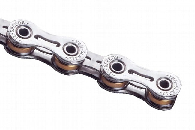 YBN SLA212 12-Speed 6.4 Titanium Chain Silver