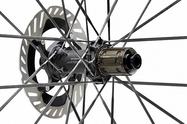 Scope Artech 4.A All-Road Carbon Disc Brake Wheelset Rotors Not Included