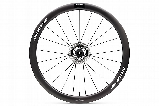 Scope R4 Race Series Carbon Disc Brake Wheelset Rotors Not Included