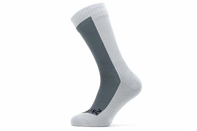 SealSkinz Starston Waterproof Cold Weather Mid Length Sock Grey
