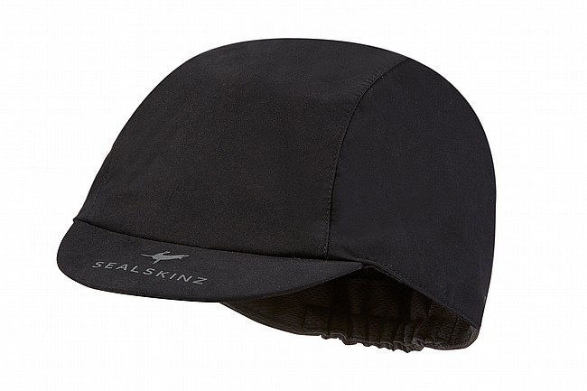 SealSkinz Trunch Waterproof All Weather Cycle Cap Black - S/M