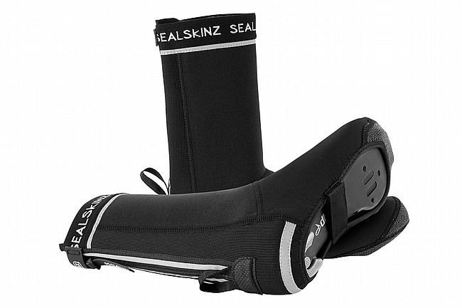 SealSkinz Caston All Weather Open-Sole Cycle Overshoe Black