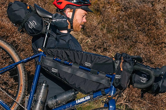 Restrap Race Frame Bag Black - Large (4.5L)