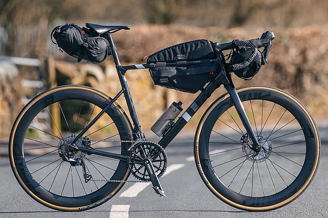 Restrap Race Frame Bag Black - Small (3.0L)