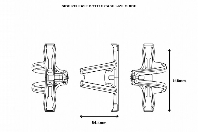 Restrap Side Release Bottle Cage 