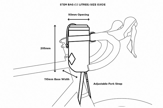 Restrap Stem Bag (1.1L) 