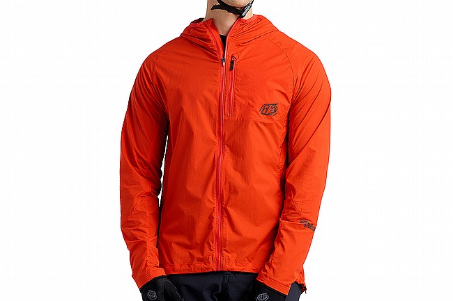 Troy Lee Designs Mens Drift Windbreaker Fire Orange