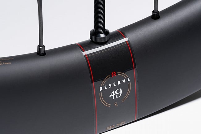 Reserve 42|49 TA SL Tune Hub Carbon Disc Brake Wheelset 