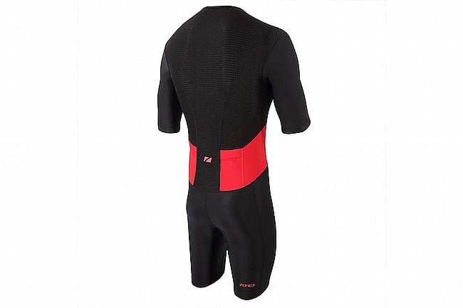 ZONE3 Mens Activate Short Sleeve Full Zip Trisuit 