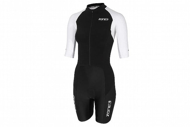 ZONE3 Womens Lava Long Distance Short Sleeve Trisuit 