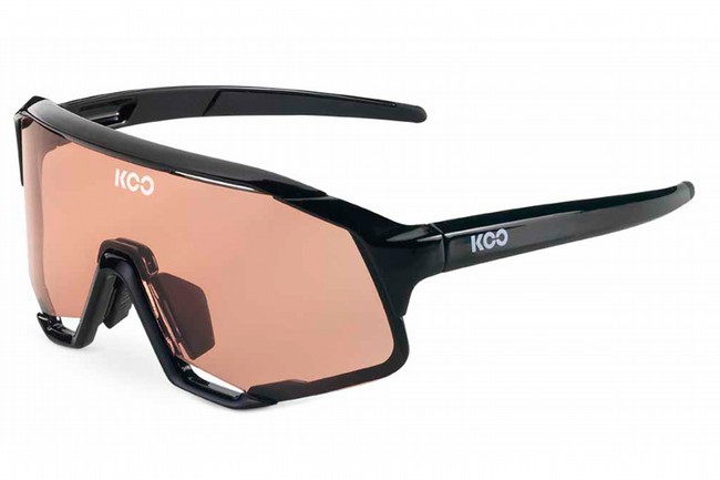 KOO Demos Sunglasses  Black Rose/Pink Lenses