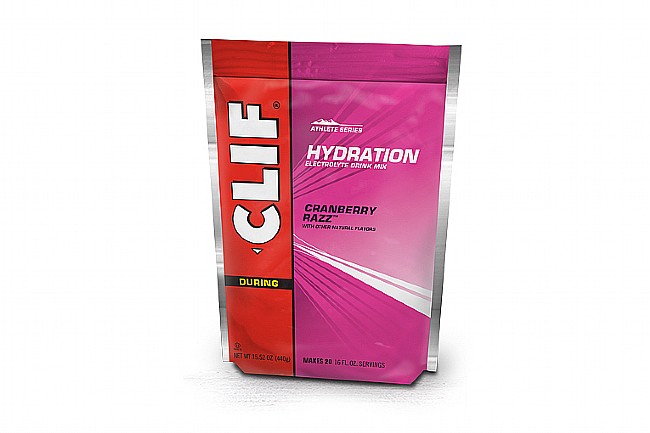 Clif Hydration Electrolyte Drink Mix (20 Servings) Cran Razz