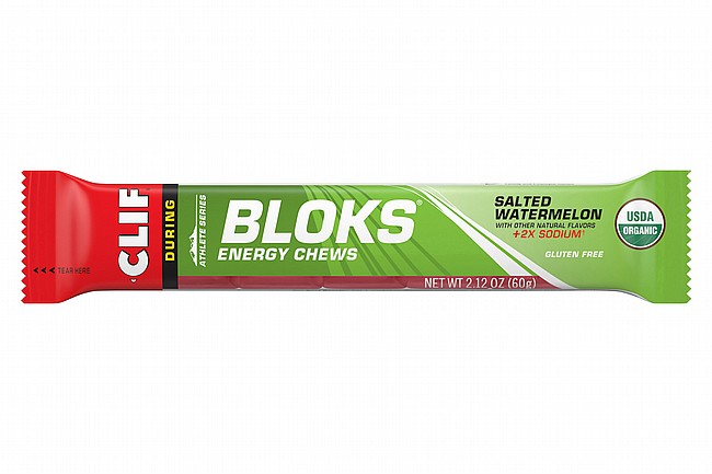 Clif Shot Bloks Energy Chews (Box of 18) Salted Watermelon