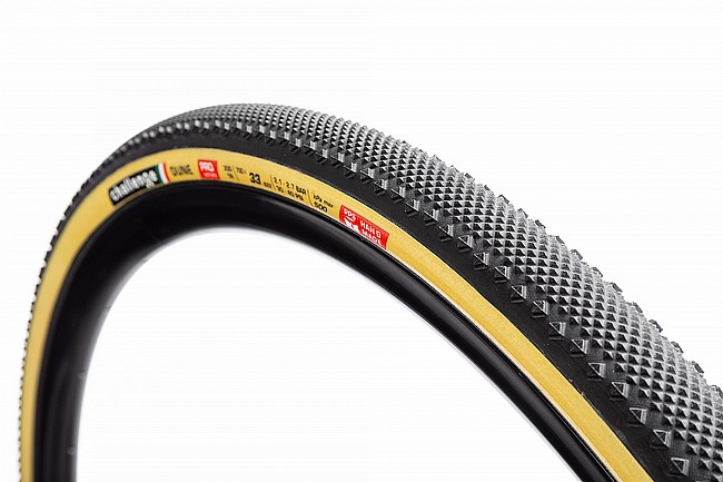 Challenge Dune PRO Gravel/Cyclocross Tire 700 x 33mm - Black/Tan