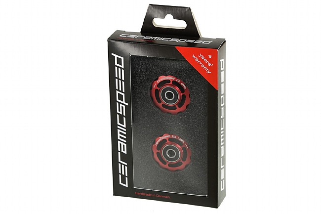 Ceramic Speed Shimano 11s Alloy Pulley Wheel Red