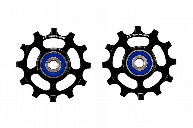 CeramicSpeed Shimano 11s NW Pulley Wheels Black - 12T Narrow Wide
