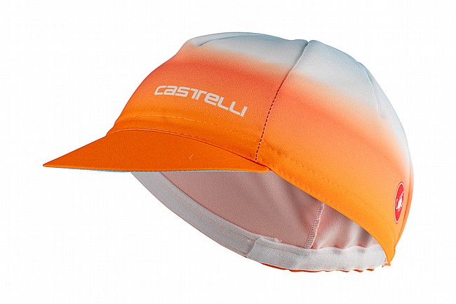 Castelli Womens Dolce Cap Skylight/Pop Orange