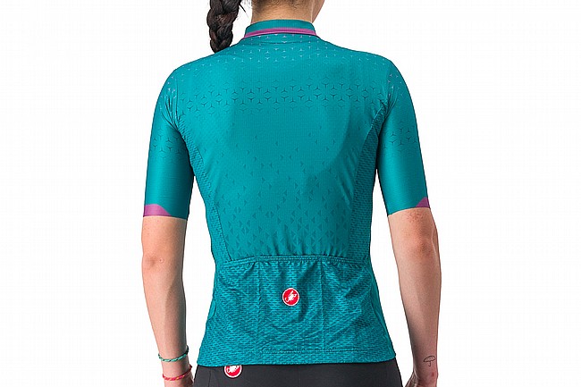 Castelli Womens Pezzi Jersey Quetzal Green