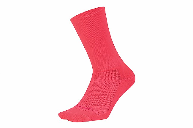 DeFeet Aireator 6 Inch Sock - D-Logo Flamingo Pink