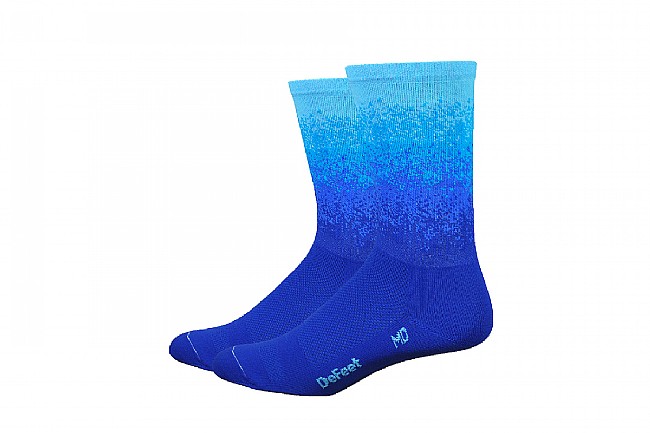 DeFeet Aireator 6 Inch Sock - Barnstormer Collection Ombre Blue