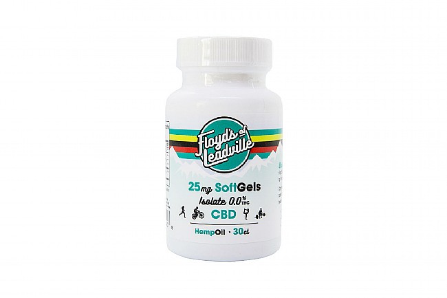 Floyds of Leadville CBD Isolate Softgel 25mg (Qty 30) Floyds of Leadville CBD Hemp Oil Softgels 25mg (Bottle of 30)