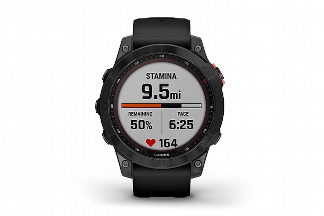 Garmin Fenix 7 Solar GPS Watch Stamina Tracking