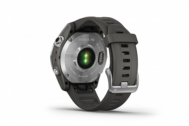Garmin Fenix 7S GPS Watch Silver/Graphite Band