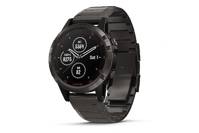Garmin Fenix 5X Plus Sapphire Full Titanium GPS Watch Carbon Grey DLC Titanium