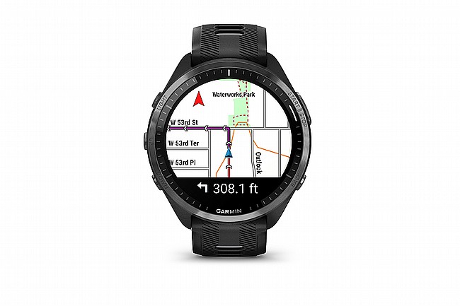 Garmin Forerunner 965 GPS Location, Mapping & Navigation