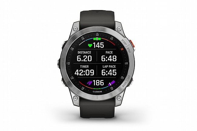Garmin EPIX Steel GPS Watch Activity Tracking