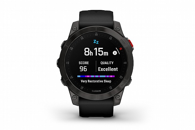 Garmin EPIX Sapphire Titanium GPS Watch Sleep Monitoring
