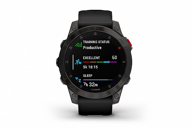 Garmin EPIX Sapphire Titanium GPS Watch Training Status