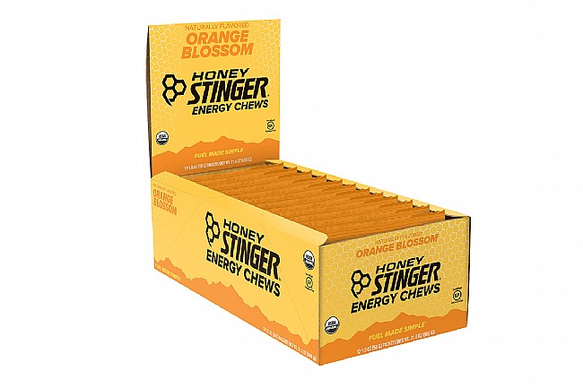 Honey Stinger Organic Energy Chews (Box of 12) Orange