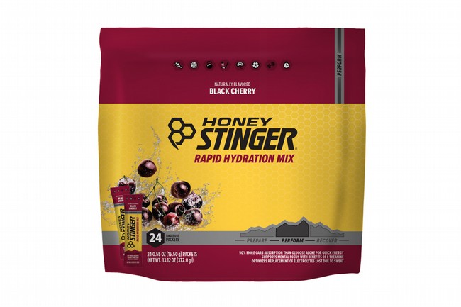 Honey Stinger Rapid Hydration (24 Servings)  Perform - Black Cherry