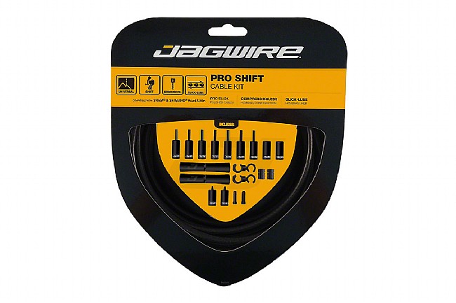 Jagwire Pro Shift Kit  Stealth Black