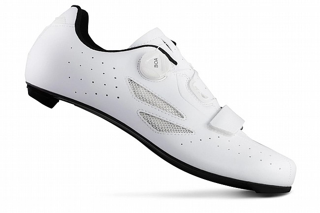 Lake CX218-X Wide Road Shoe White/White