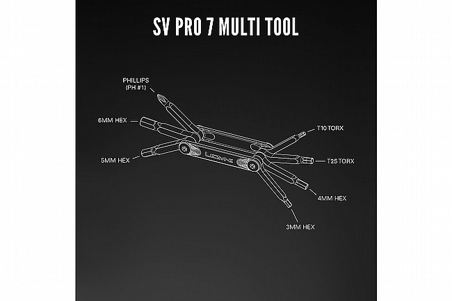 Lezyne SV Pro Multi-Tool  7 - SIlver
