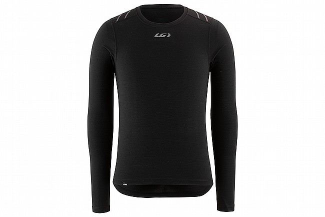 Louis Garneau Mens 2004 Longsleeve  Baselayer Top Black