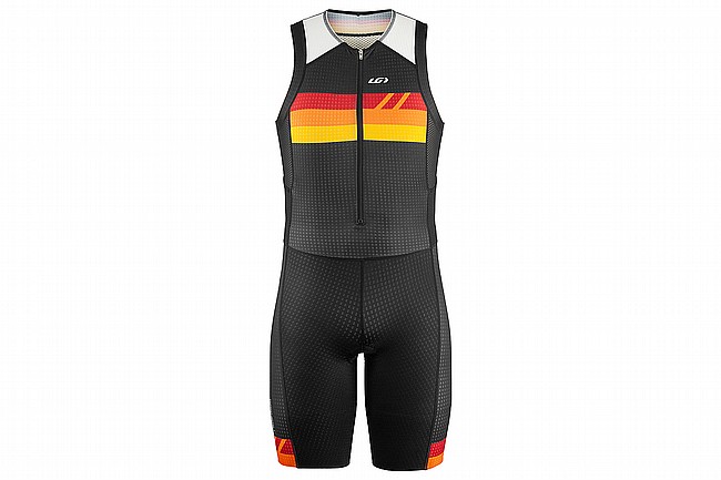 Louis Garneau Mens Vent Tri Suit Rouge Orange