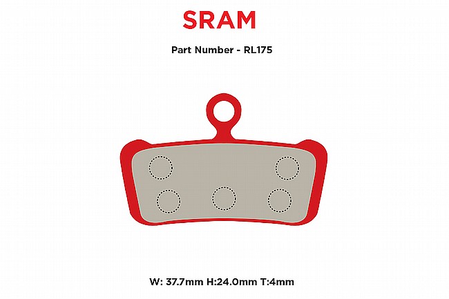 MTX Braking Red Label RACE Brake Pads SRAM G2/Guide ALL		