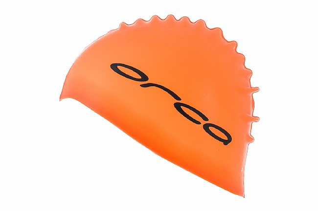 Orca Silicone Swimcap Orange - One Size