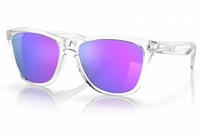 Oakley Frogskins Sunglasses Polished Clear - PRIZM Violet