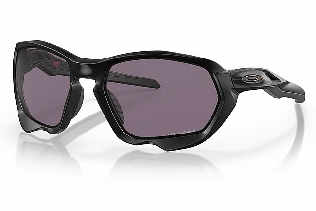 Oakley Plazma Sunglasses Matte Black w/PRIZM Grey Polarized 
