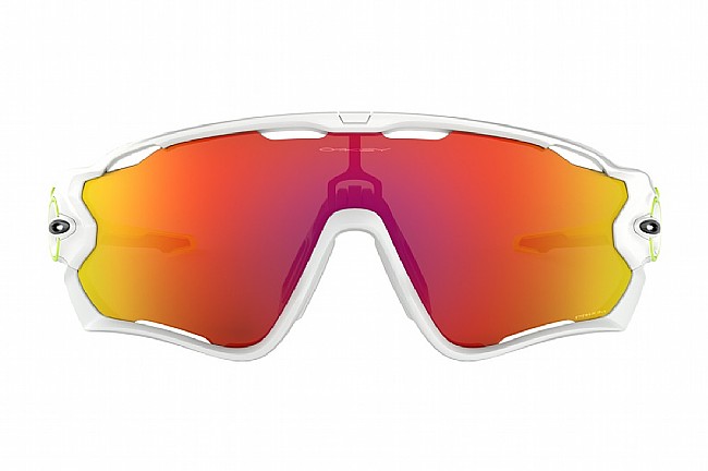 Oakley Origins Jawbreaker Sunglasses White/Retina Burn - PRIZM Ruby