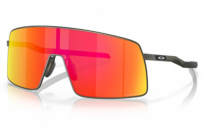 Oakley Sutro Ti Sunglasses Satin Carbon - PRIZM Ruby