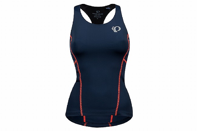 Pearl Izumi Womens Select Pursuit Tri Tank Navy/Fiery Coral - Large