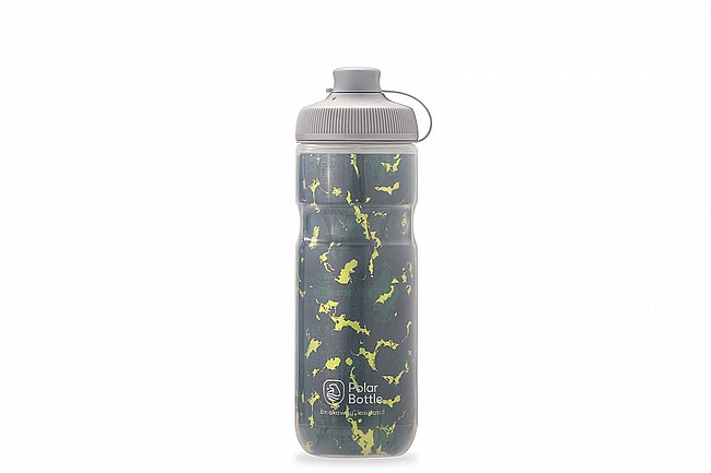 Polar Bottle Breakaway Muck Insulated 20oz Water Bottle Shatter - Forest/Lightning